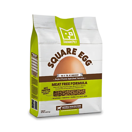 SquarePet Square Egg Meat Free Diet | Dry Dog Food