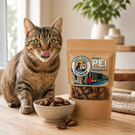 East Coast Pet Pantry Air Dried PEI Mussels Treats
