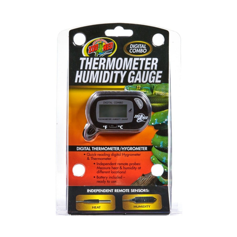 Zoo Med Digital Thermometer & Humidity Gauge