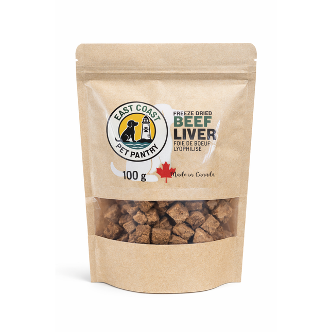 East Coast Pet Pantry Freeze Dried Beef Liver Treats