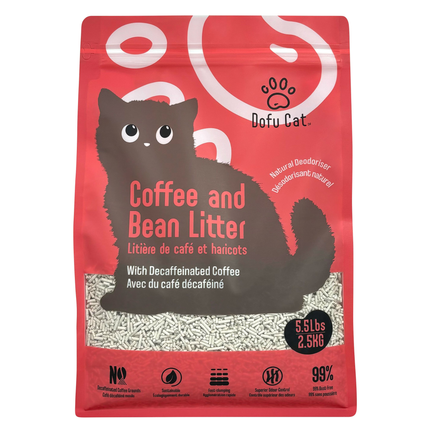 Dofu Cat Coffee and Bean Litter