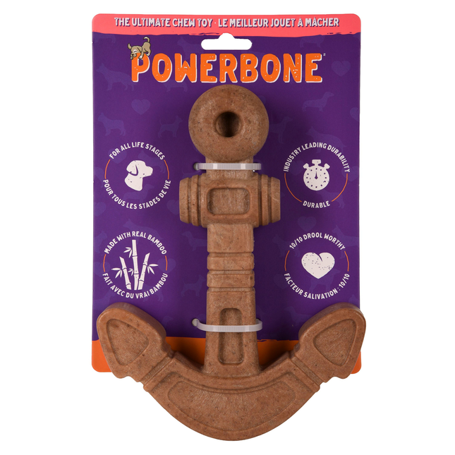 Powerbone Bamboo Chew 8" Anchor