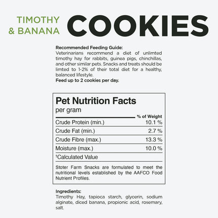 Stoter Farm Mini Banana Cookie Treats