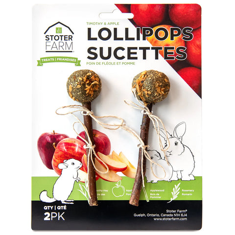 Stoter Farm Apple Lollipop Treats