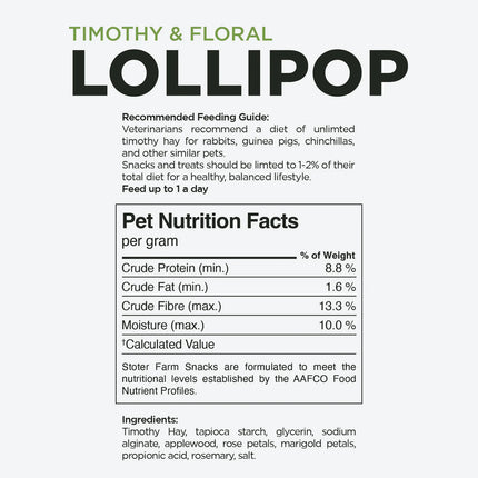 Stoter Farm Floral Lollipop Treats