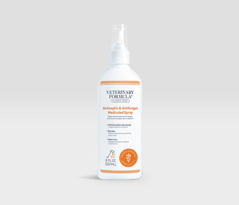 Veterinary Formula Clinical Care Atiseptic & Antifungal Medicated Spray - 8 oz