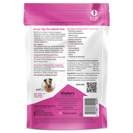 Khyber's Whole Food Supplement Flax, Fruit & Veg Perfect Poops