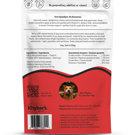 Khyber's Single Ingredient Snacks Dog Treats