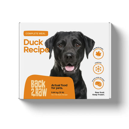 Back2Raw Complete Meals - 12 lb | Raw Dog Food