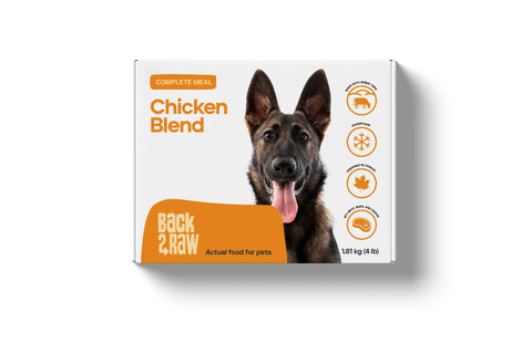 Back2Raw Complete - 4 lb | Raw Dog Food