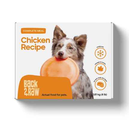 Back2Raw Complete - 4 lb | Raw Dog Food