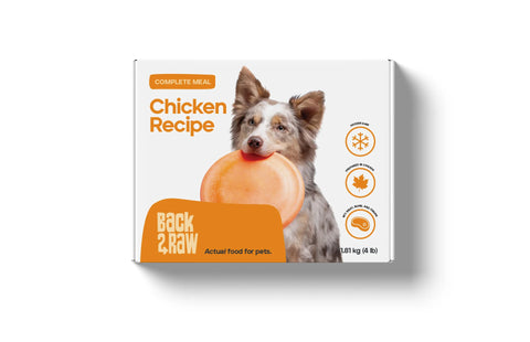 Back2Raw Complete - 4 lb | Raw Dog Food