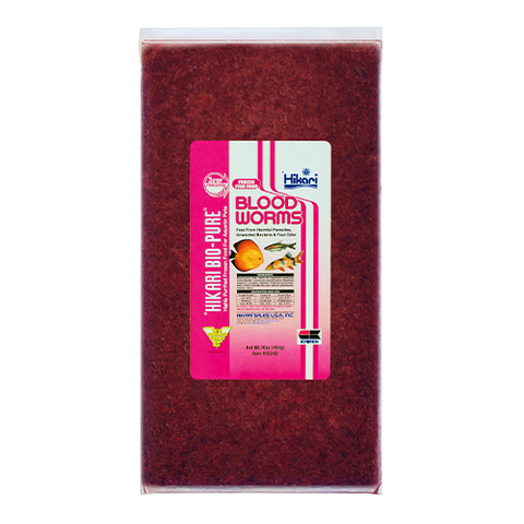 Hikari Frozen Bloodworm Flatpack 16oz