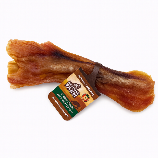 Natural Farm Dental Beef Tendon - 6-9"