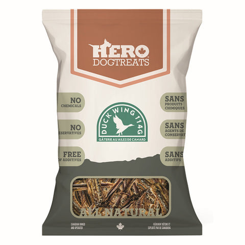 Hero Dehydrated Duck Wings - 114g
