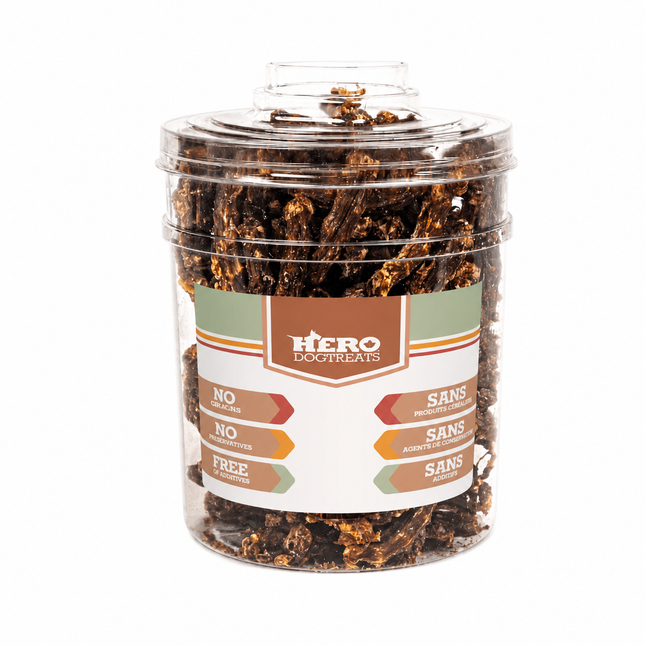 Hero Air Dried Chicken Necks - 3"