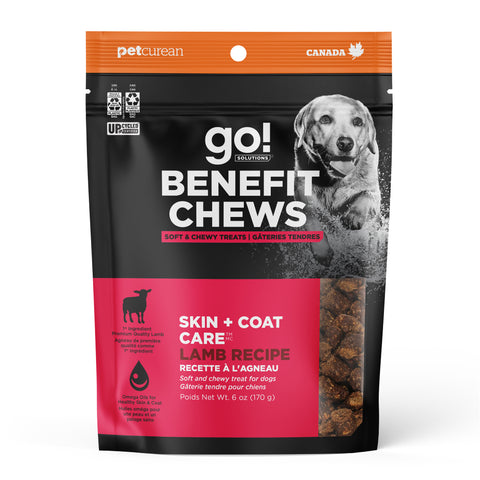 Go! Solutions Benefit Chews Skin & Coat Care Dog Treats