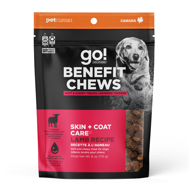 Go! Solutions Benefit Chews Skin & Coat Care Dog Treats