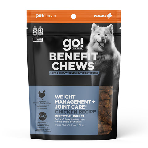 Go! Solutions Benefit Chews Weight + Joint Care Dog Treats