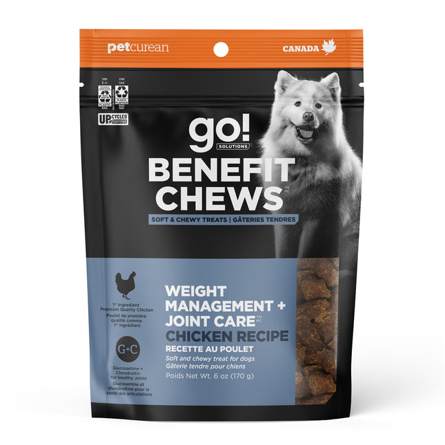 Go! Solutions Benefit Chews Weight + Joint Care Dog Treats