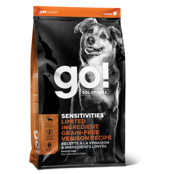 Go! Solutions Sensitivities LID Venison | Dry Dog Food