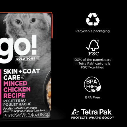 Go! Solutions Skin + Coat | Wet Cat Food