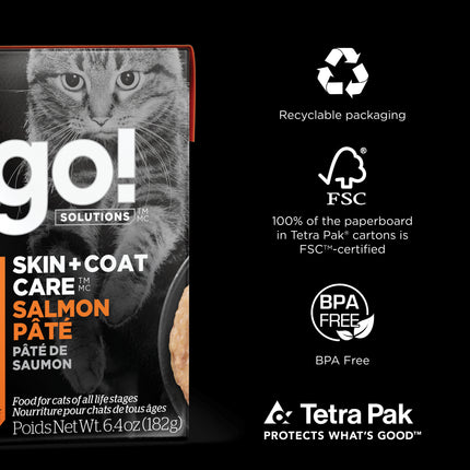 Go! Solutions Skin + Coat | Wet Cat Food