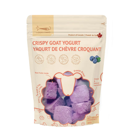 Loopy Paws Crispy Goat Yogurt Freeze-Dried Treats