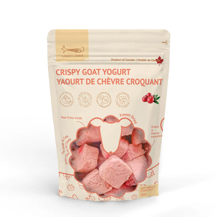 Loopy Paws Crispy Goat Yogurt Freeze-Dried Treats