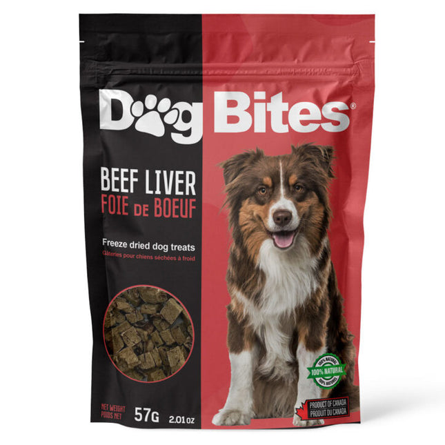 Dog Bites Freeze Dried Beef Liver Dog Treats