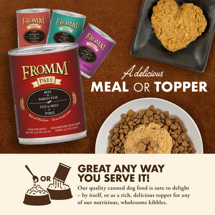 Fromm Pâté | Wet Dog Food 12oz