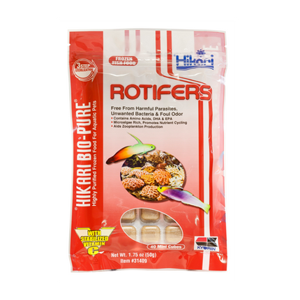 Hikari Frozen Rotifers - Mini Cubes 1.75 oz