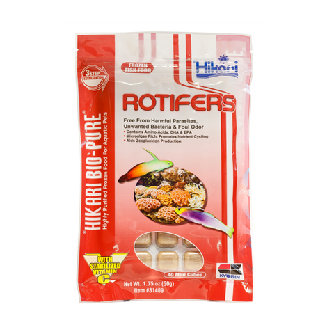 Hikari Frozen Rotifers - Mini Cubes 1.75 oz