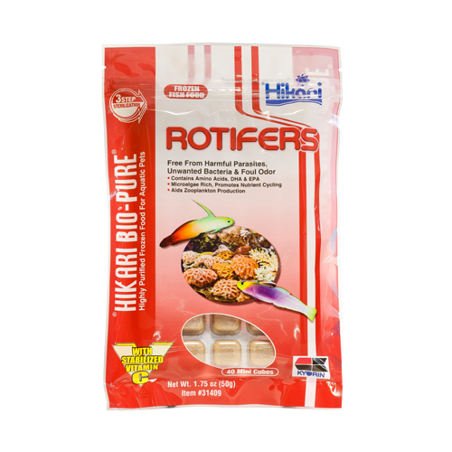 Hikari Frozen Rotifers - Mini Cubes 1.75 oz