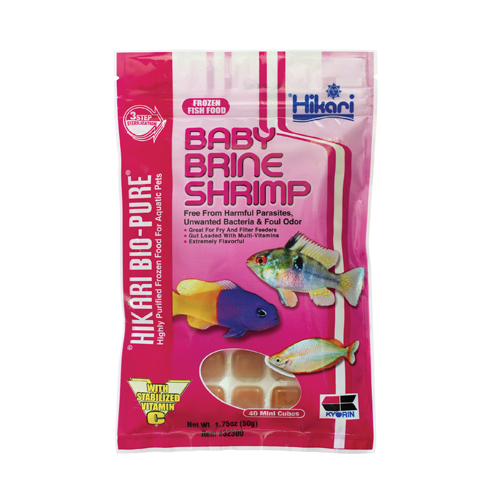 Hikari Frozen Baby Brine Shrimp - Mini Cubes 1.75 oz