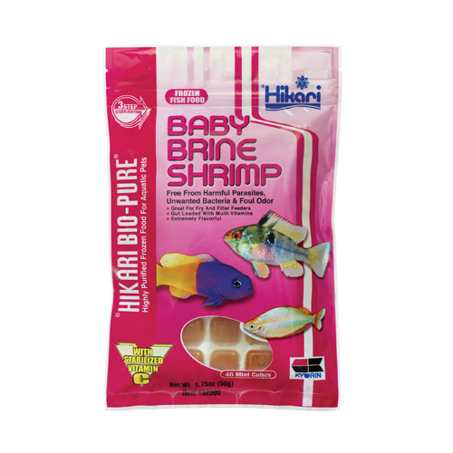 Hikari Frozen Baby Brine Shrimp Mini Cubes 1.75oz