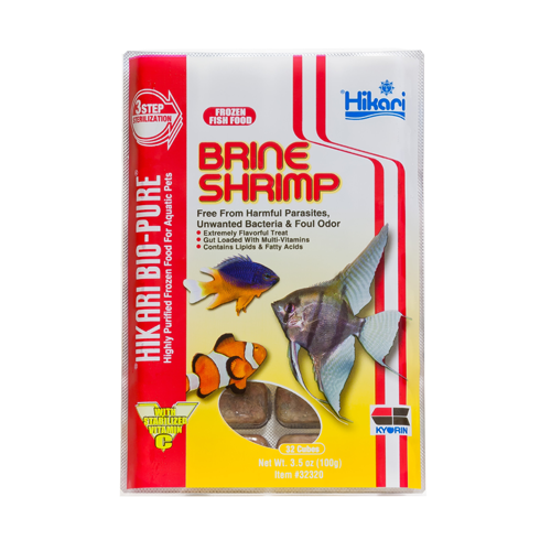 Hikari Frozen Brine Shrimp Cubes 3.5oz