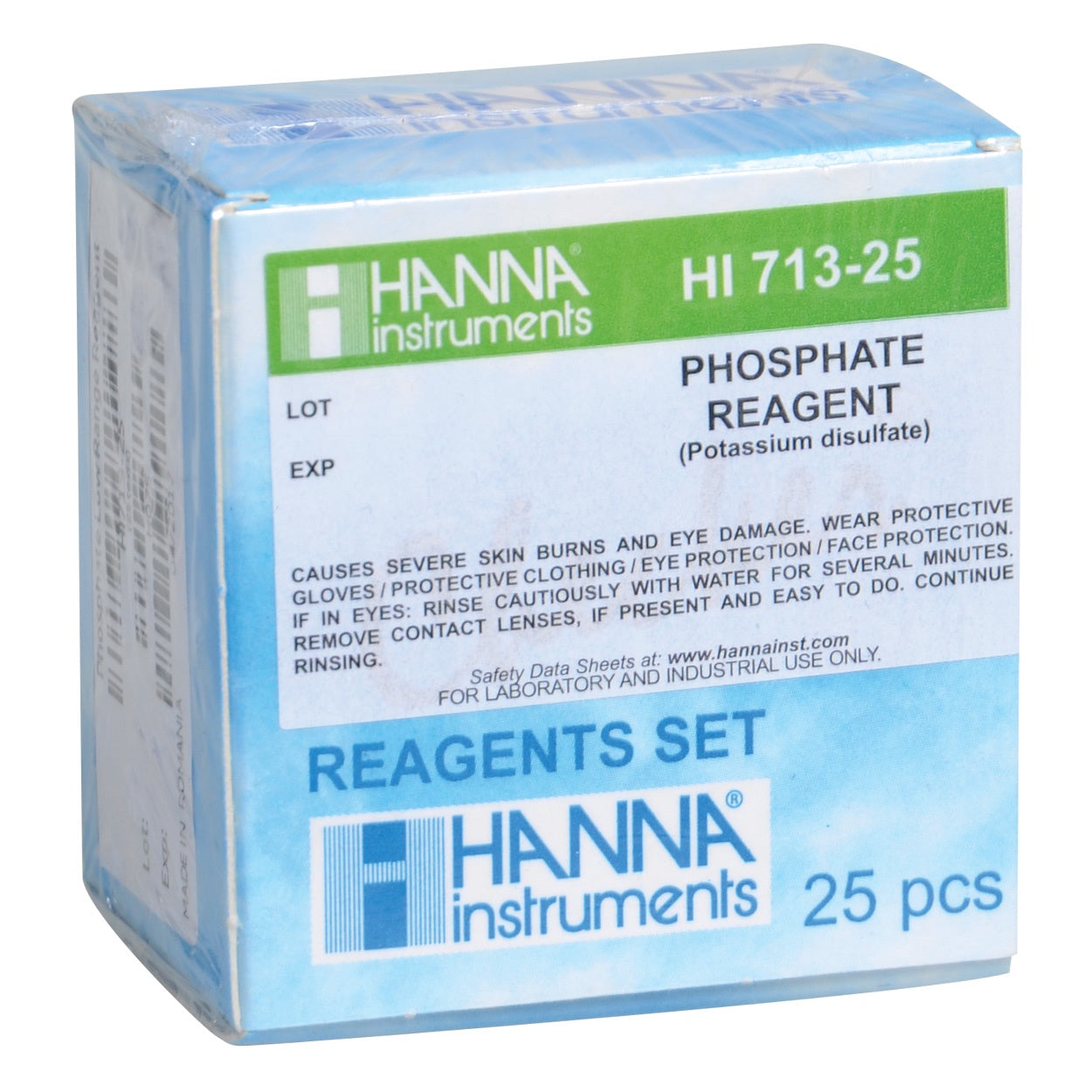 Hanna Phosphate Low Range Reagent Set for HI 713 Checker HC - 25 Tests