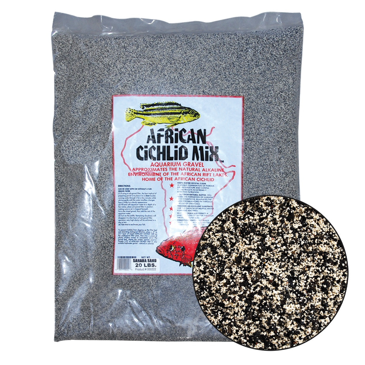 CaribSea African Cichlid Mix - Sahara