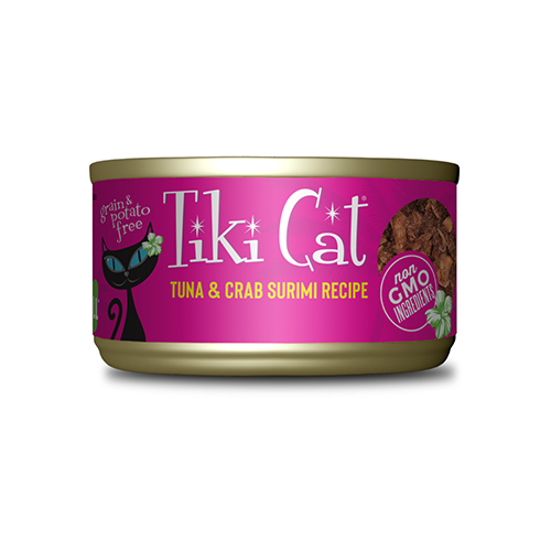 Tiki Cat Tuna & Crab Surimi Recipe Wet Cat Food