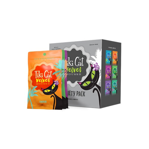 Tiki Cat Velvet Mousse Variety Pack