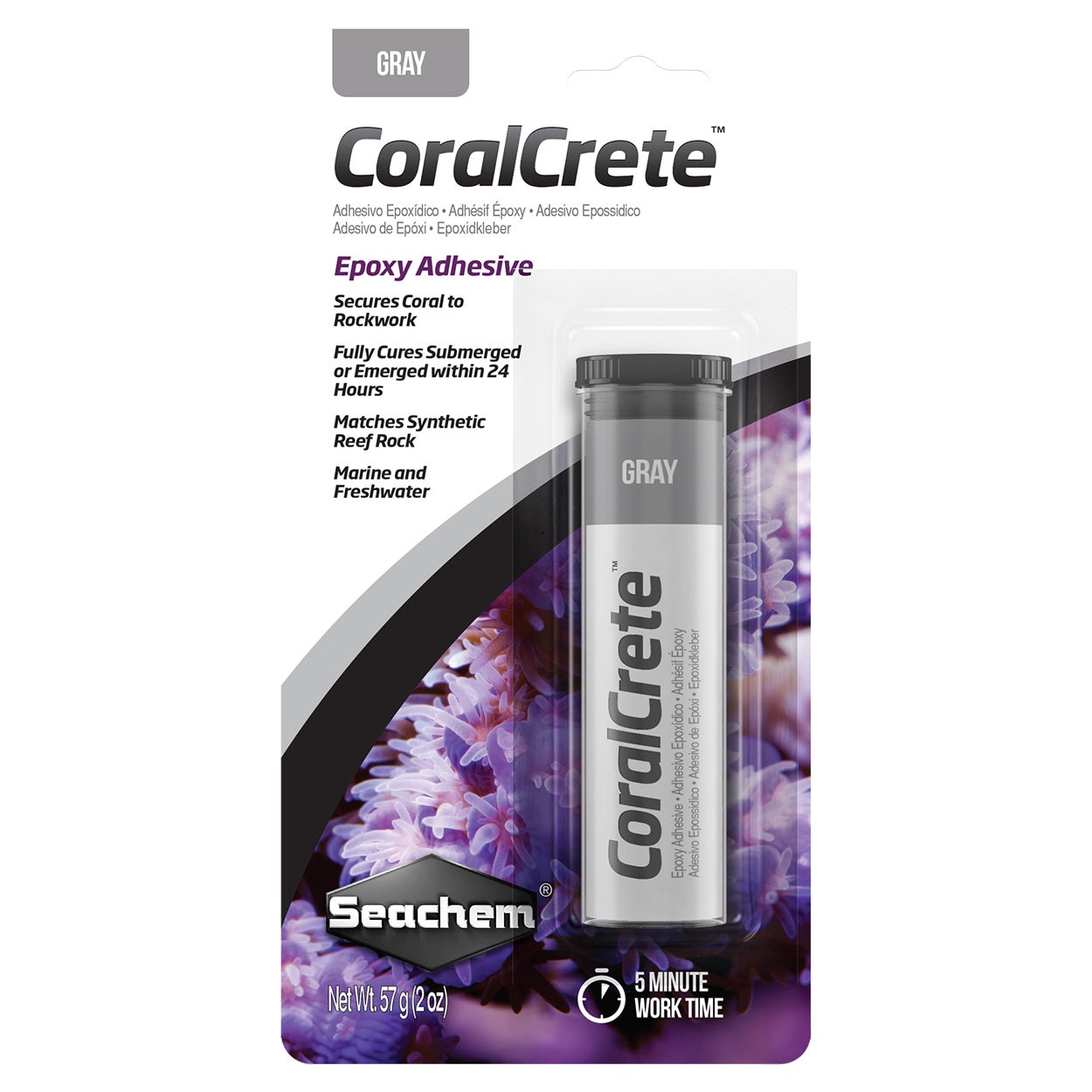 Seachem CoralCrete - Gray