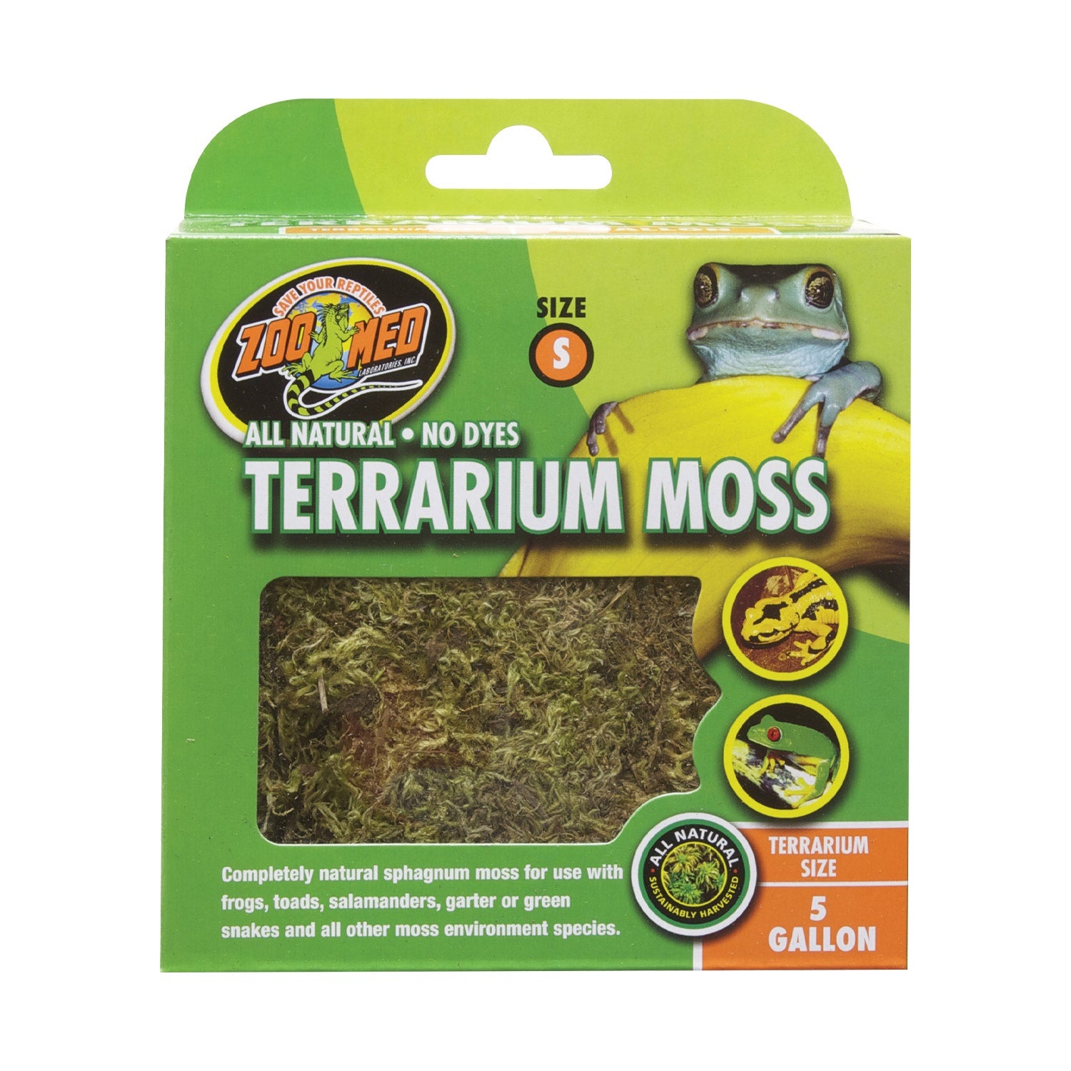 Zoo Med Terrarium Moss - 5 Gallon