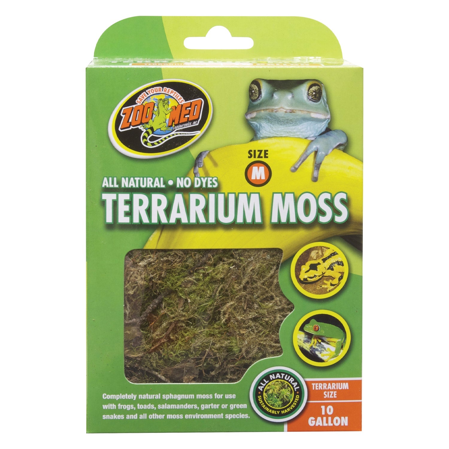 Zoo Med Terrarium Moss - 10 Gallon