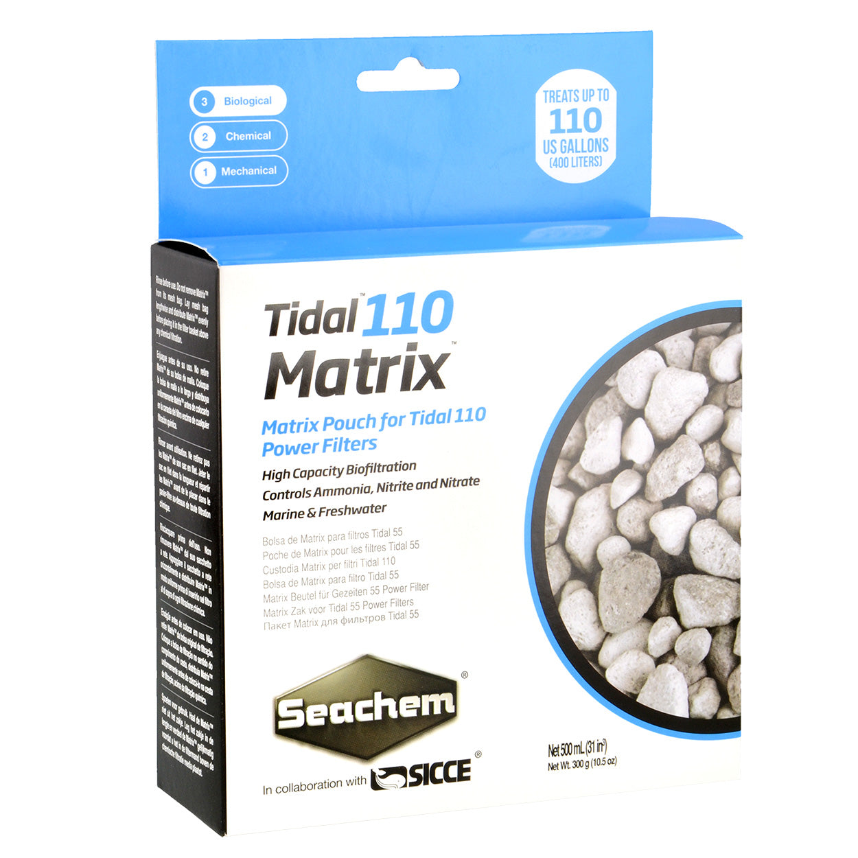 Seachem matrix best sale in canister filter