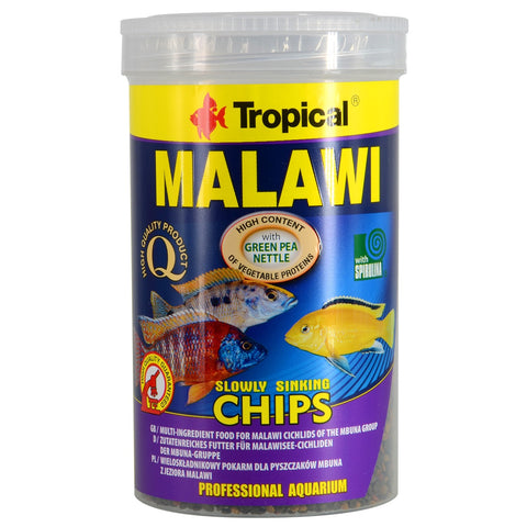 Tropical Malawi Slow Sinking Chips - 520 g
