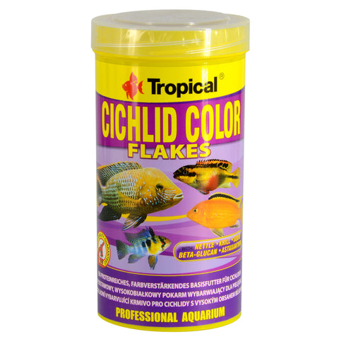Tropical Cichlid Colour Flakes