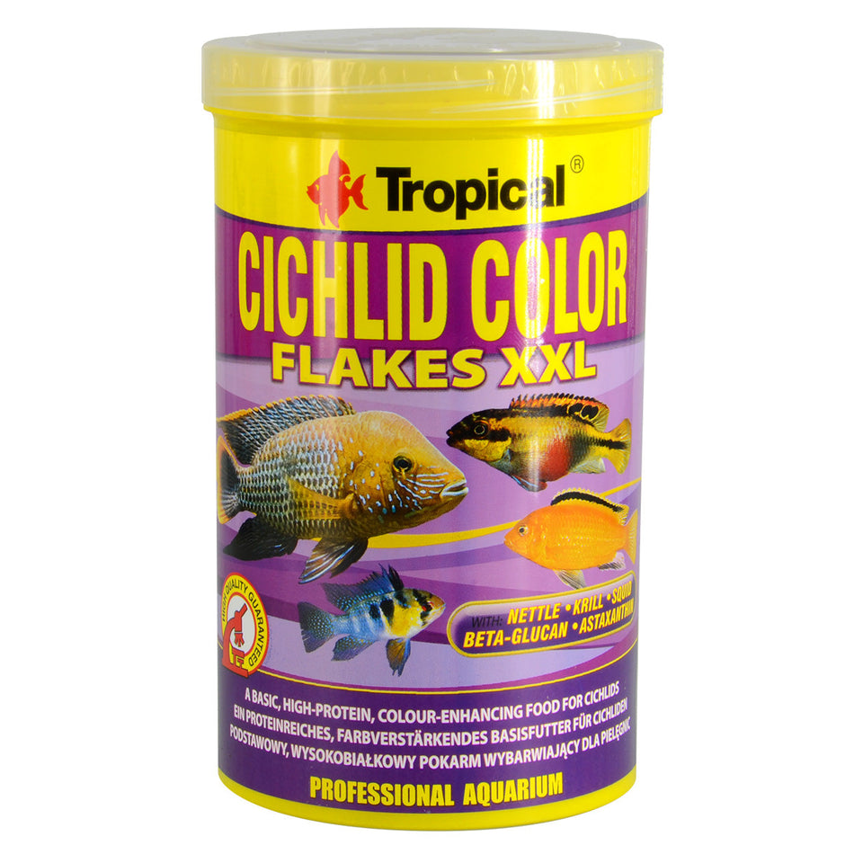 Tropical Cichlid Colour Flakes