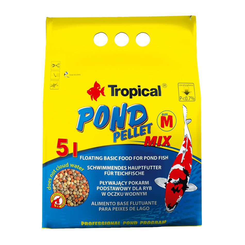Tropical Pond Mix - Medium Pellet
