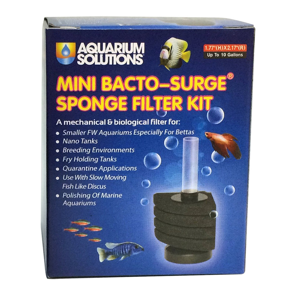 Hikari Bacto-Surge Sponge Filter Kit - Mini
